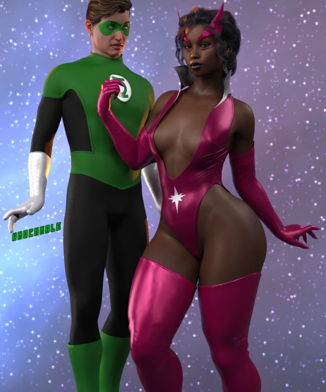 green lantern,original character,star sapphire,star sapphire (dc),violet lantern