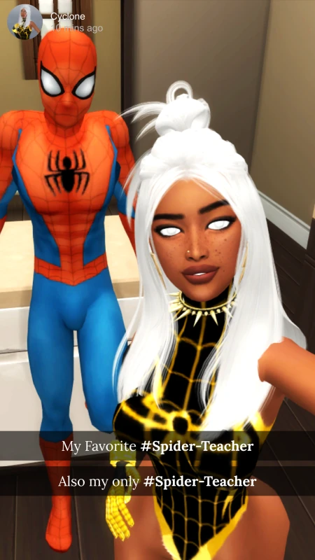 cyclone (spiderverse),morgan munroe,original character,peter parker,spider-man