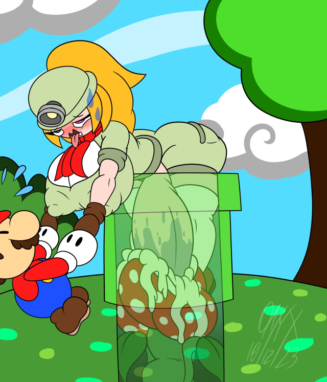goomba,goombella,kiki (onyxtwilight),mario,piranha plant