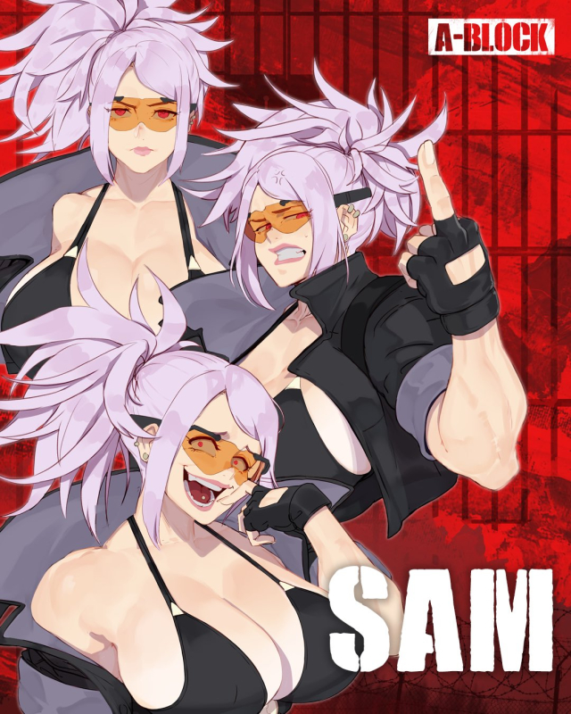 original character,sam (waifusplit)