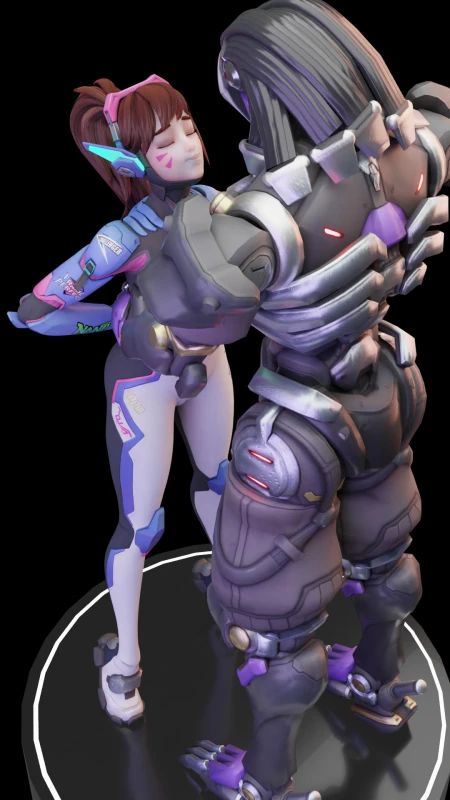 d.va,hana song,omnic,ramattra