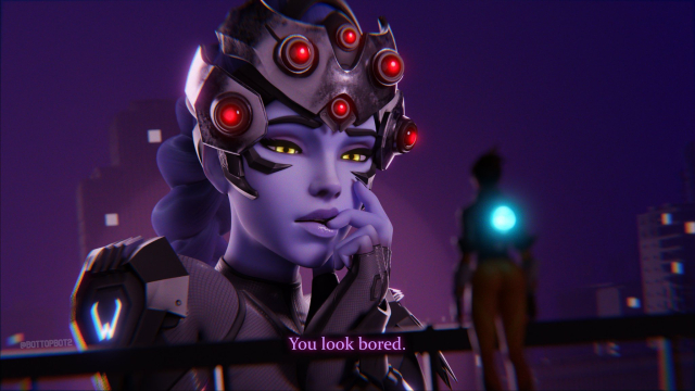 amelie lacroix,lena oxton,tracer,widowmaker