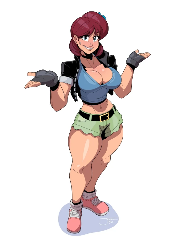 original character,scarlet (yerkdiff)