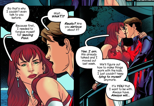 mary jane watson,peter parker,spider-man