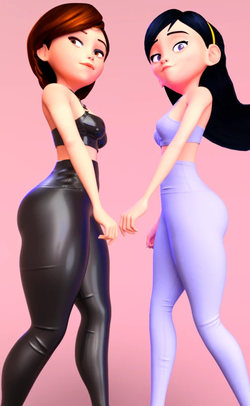 elastigirl,helen parr,violet parr