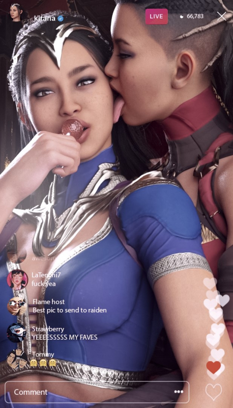 kitana,mileena