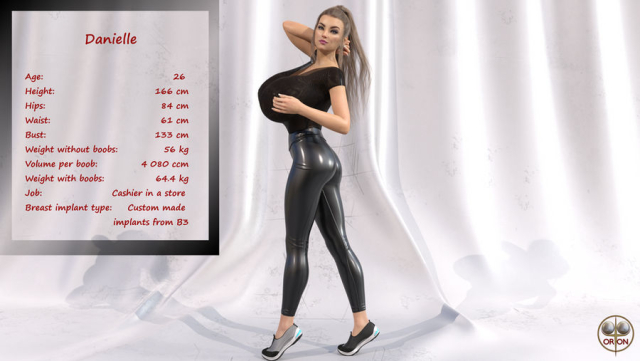 danielle (orton boobies),original character