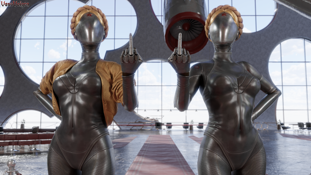 left (atomic heart),right (atomic heart),the twins (atomic heart)