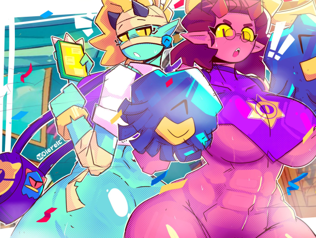 cheerleader rosa (brawl stars),emz (brawl stars),mean girl emz (brawl stars),rosa (brawl stars)