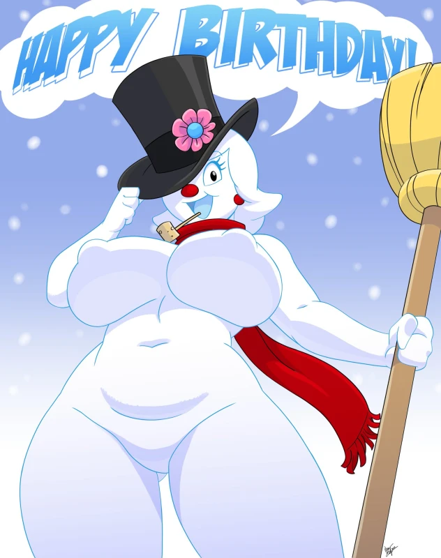 frostina the snowbae,frosty the snowman (character)