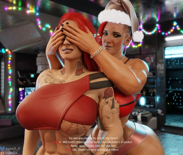 judy alvarez,v (cyberpunk 2077),valerie (cyberpunk 2077)