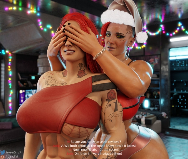 judy alvarez,v (cyberpunk 2077),valerie (cyberpunk 2077)