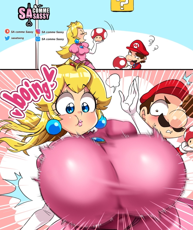 mario,princess peach
