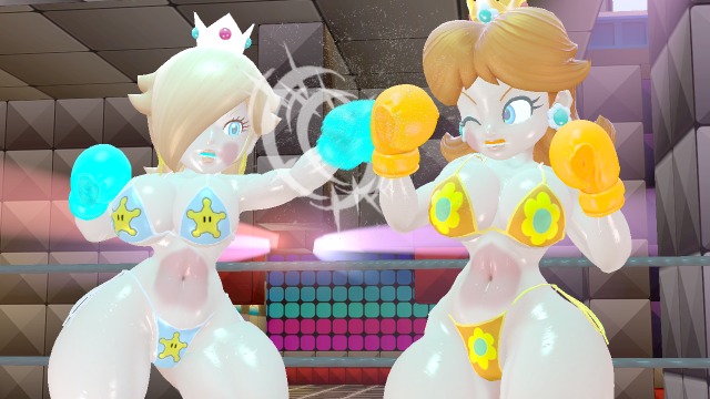 princess daisy,princess rosalina
