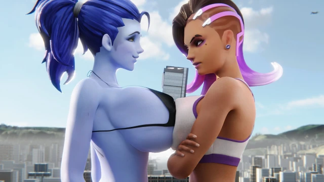 amelie lacroix,olivia colomar,sombra,widowmaker