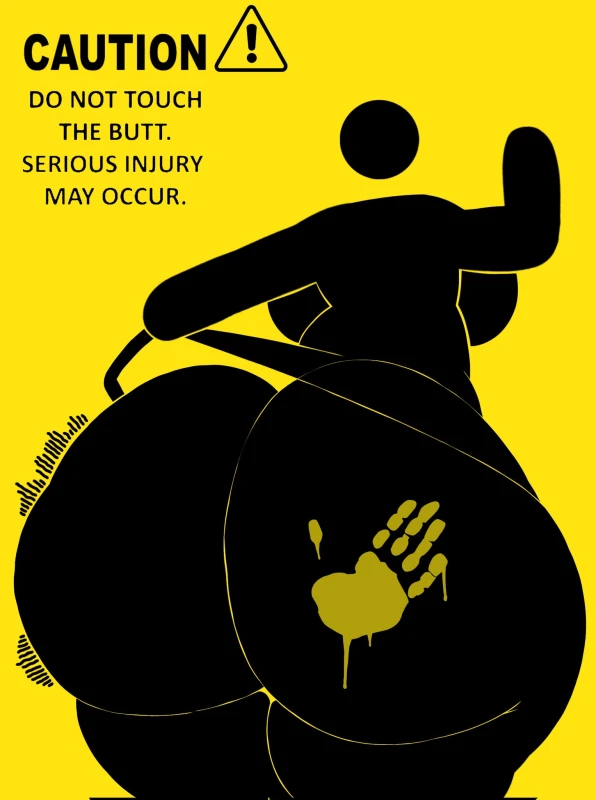 warning sign person