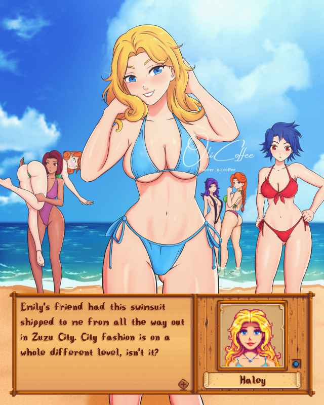 abigail (stardew valley),emily (stardew valley),haley (stardew valley),leah (stardew valley),maru (stardew valley),penny (stardew valley)