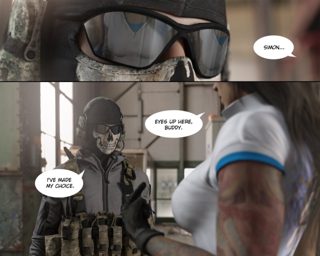 ghost (modern warfare 2),mara (cod),simon riley