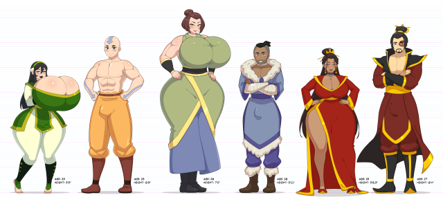 aang,katara,sokka,suki,the avatar,toph bei fong,zuko