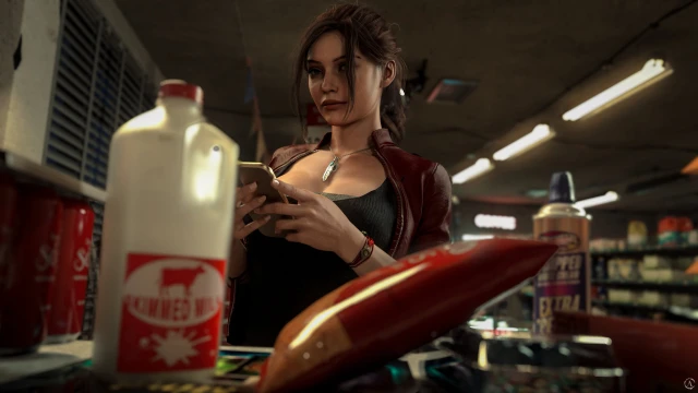 claire redfield,claire redfield (jordan mcewen)