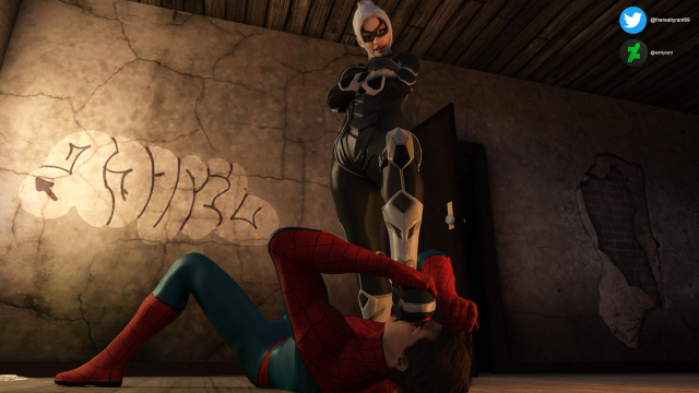 black cat (marvel),felicia hardy,peter parker,spider-man