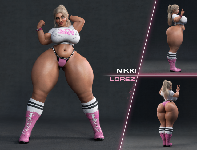 nikki lorez,original character