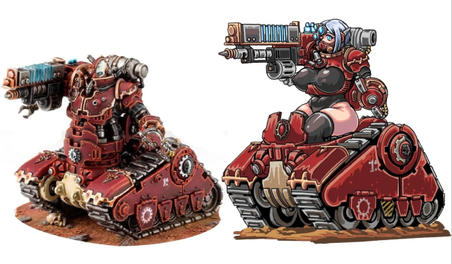 adeptus mechanicus,servitor