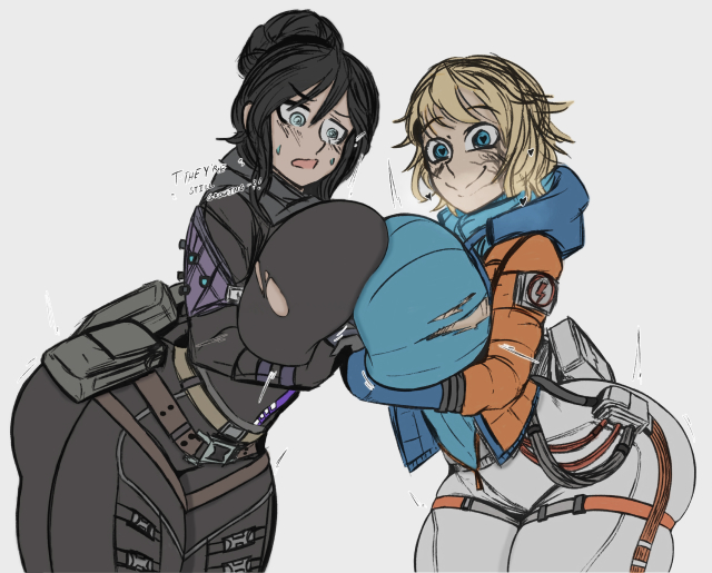 wattson (apex legends),wraith (apex legends)