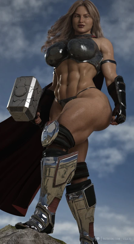 gina carano,lady thor,lady thor (cosplay)
