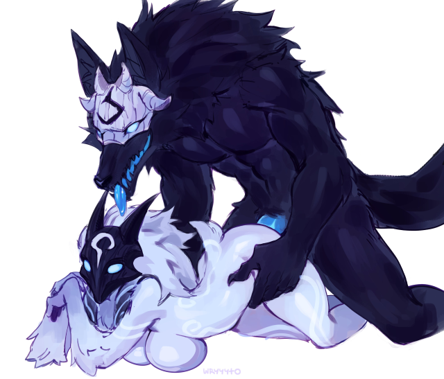 kindred,lamb (league of legends),wolf (league of legends)