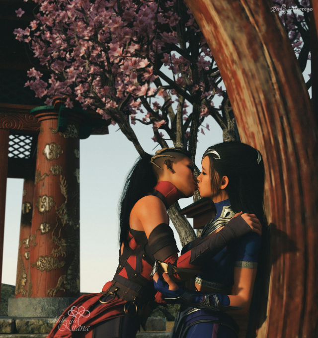 kitana,mileena