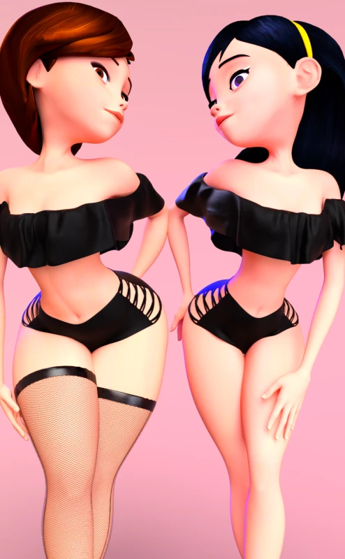 elastigirl,helen parr,violet parr
