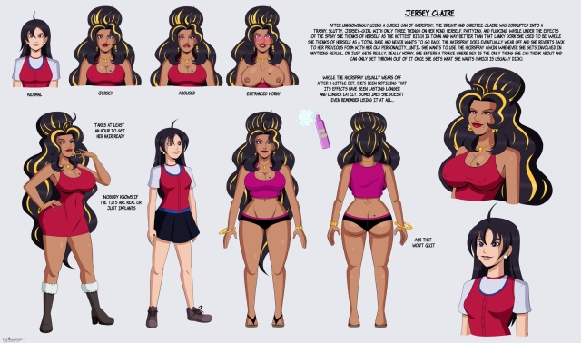 claire (wakeykun),original character