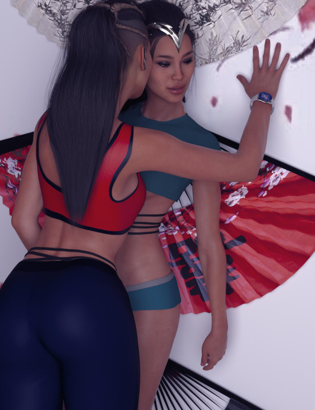 kitana,mileena