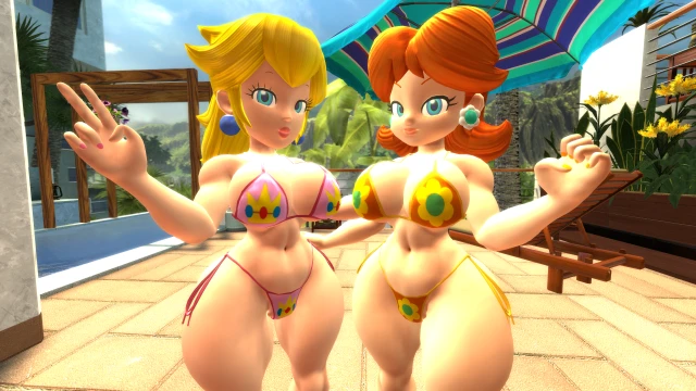 princess daisy,princess peach