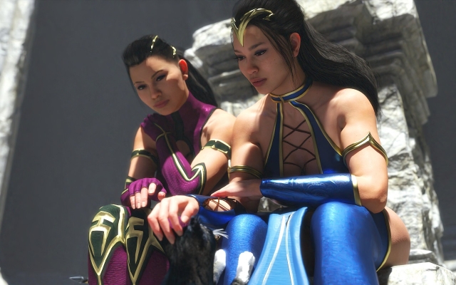 kitana,mileena