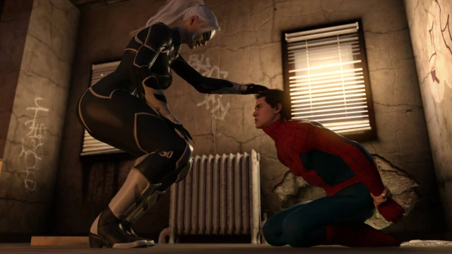 black cat (marvel),felicia hardy,peter parker,spider-man