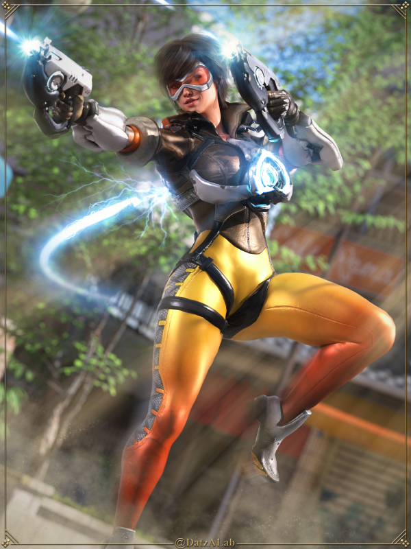 lena oxton,tracer