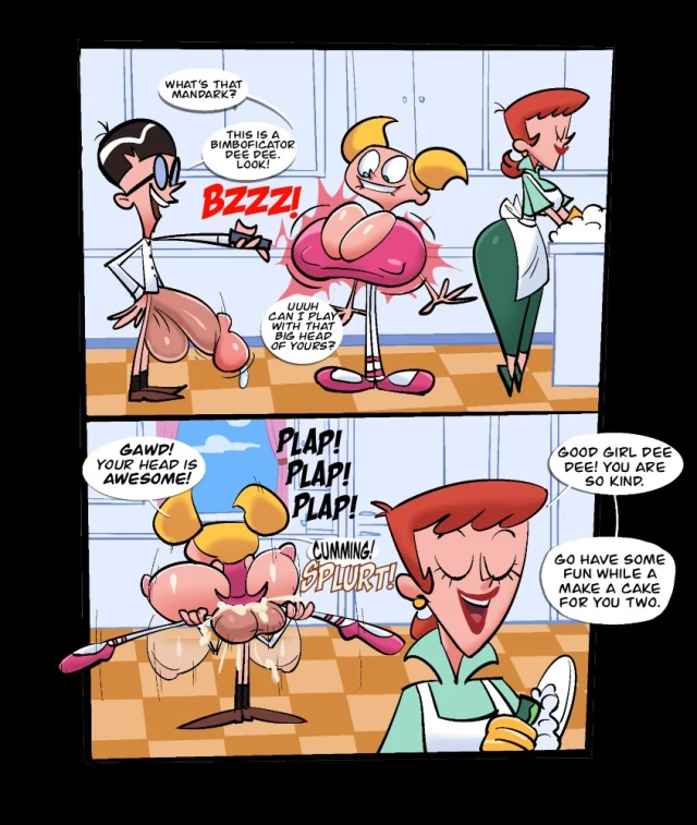 dee dee (dexter's laboratory),dexter's mom,mandark