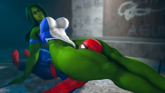 jennifer walters,peter parker,she-hulk,spider-man