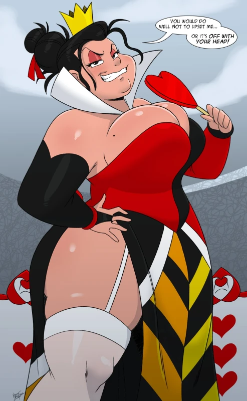 queen of hearts (alice in wonderland),queen of hearts (disney)