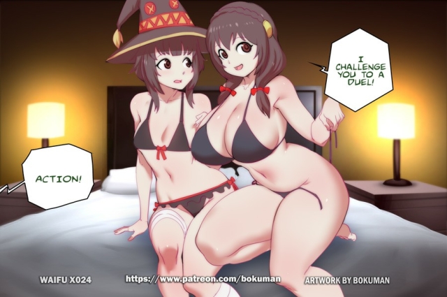 megumin,yunyun (konosuba)
