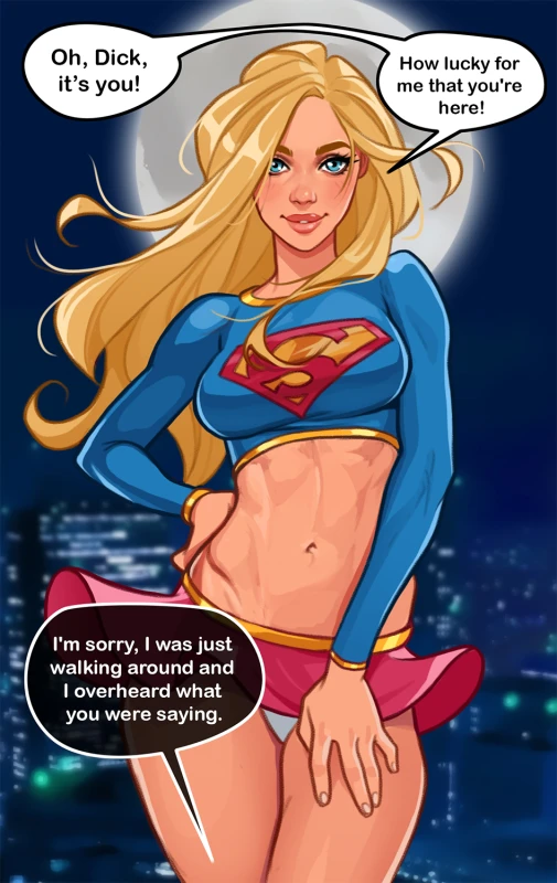 dick grayson,kara danvers,kara zor-el,nightwing,supergirl