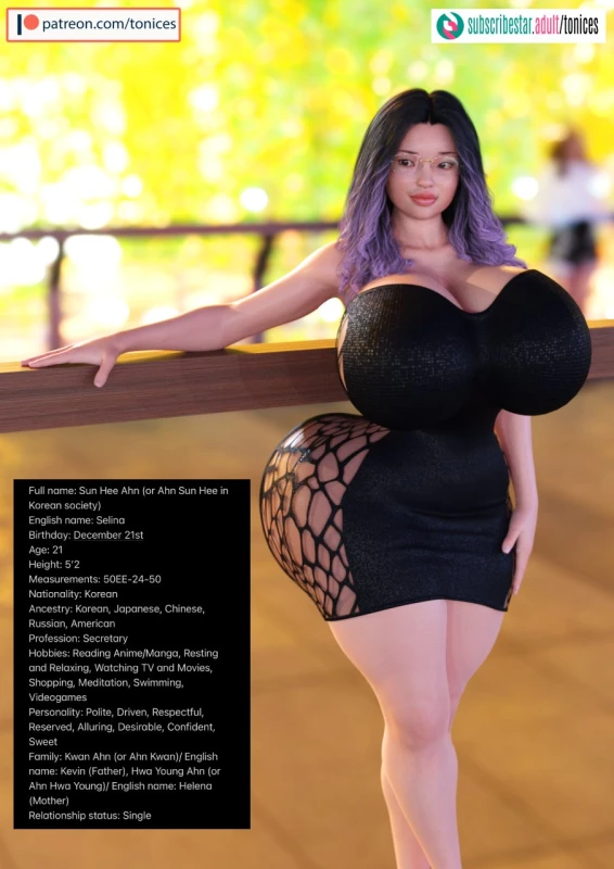 original character,sun hee ahn