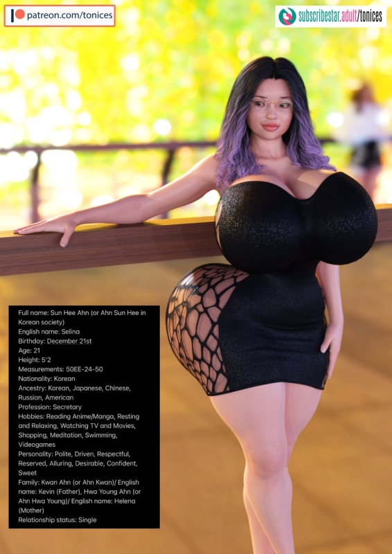 original character,sun hee ahn