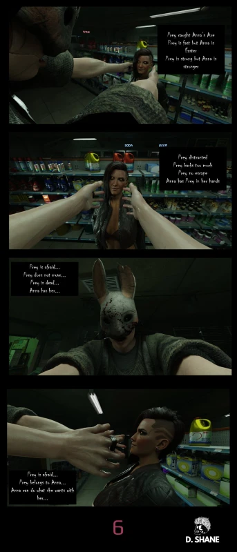 huntress (dead by daylight),v (cyberpunk 2077),valerie (cyberpunk 2077)