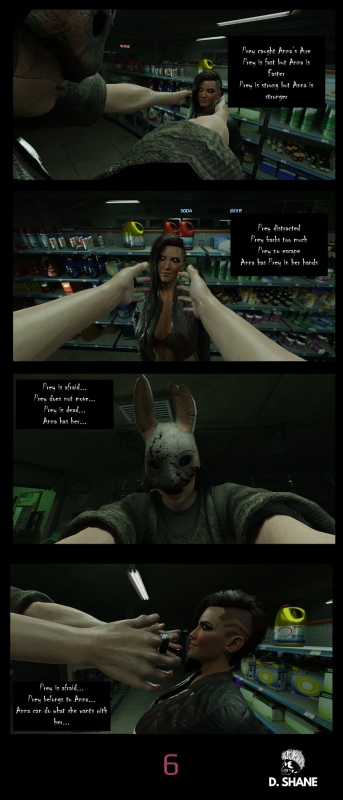 huntress (dead by daylight),v (cyberpunk 2077),valerie (cyberpunk 2077)