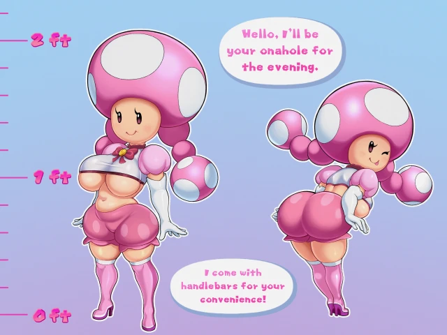 toad (mario),toadette