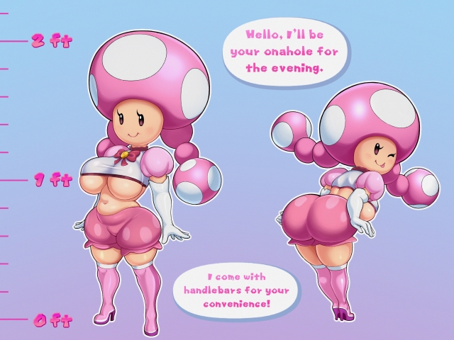 toad (mario),toadette
