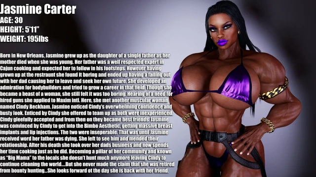 jasmine carter,original character